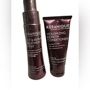 Keranique Bundle keratin conditioner & Lift & Repair Treatment NEW SEALED